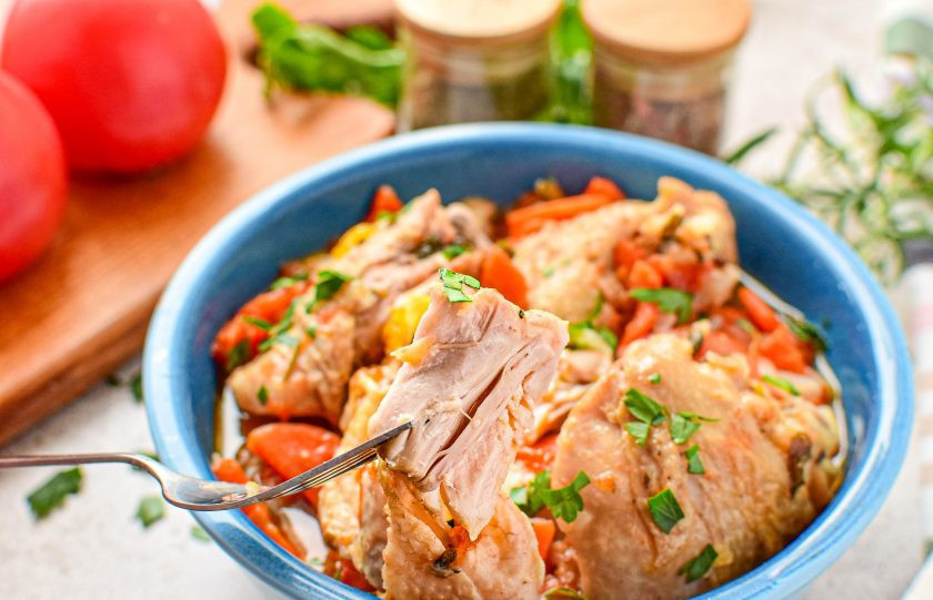 1. Этап. Цыпленок по-охотничьи: Приятного аппетита!