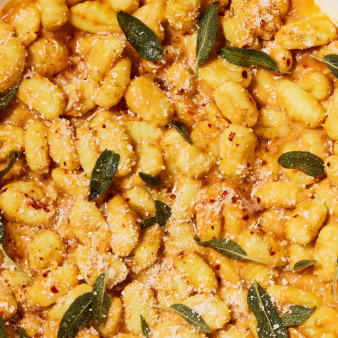 Sweet Potato Maple Brown Butter Gnocchi