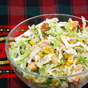 Салат из пекинской капусты без майонеза