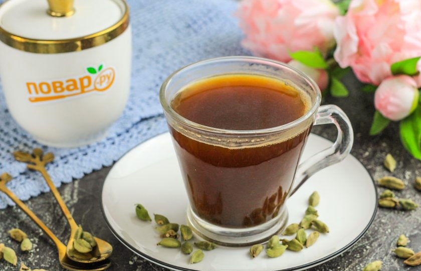 1. Этап. Кофе по-бедуински: Перелейте кофе в чашку, оставляя гущу на дне. Подайте к столу горячим. Приятного вам аппетита!