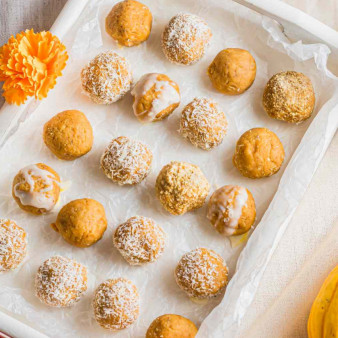 Pumpkin and Coconut Ladoo