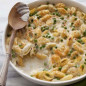 Baked Macaroni and Peas