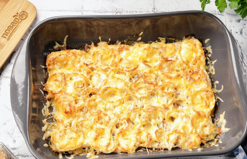 1. Этап. Форель под майонезом и сыром: Форель под майонезом и сыром готова.