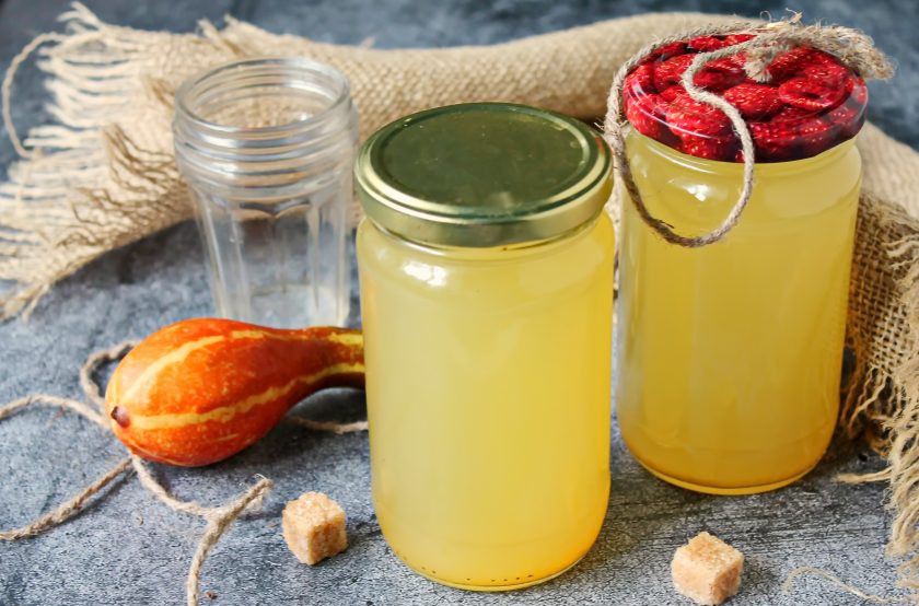 1. Этап. Тыквенный сок в соковарке на зиму: Хороших заготовок!