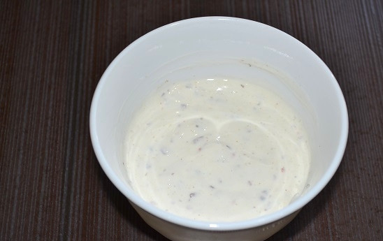 1. Этап. Вешенки в соусе: 9. Тщательно перемешайте. Все, соус готов.