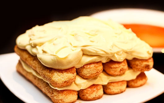 1. Этап. Тирамису (быстро и вкусно): 7. И оставшийся крем.