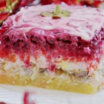 Селедка под шубой в мультиварке