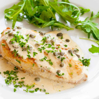 Chicken Breasts With Mustard Cream Sauce