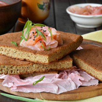 Лепешка без муки на сковороде