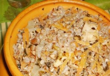 1. Этап. Гречка в горшочках: Затем вынимаем нашу гречку и наслаждаемся великолепным вкусом.