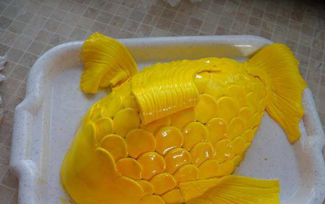 1. Этап. Торт Рыба: Вот так.