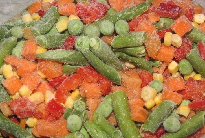 1. Этап. Мексиканская смесь: 10. Хорошенько все перемешиваю, всыпаю мексиканскую смесь.