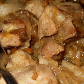 Свинина в утятнице