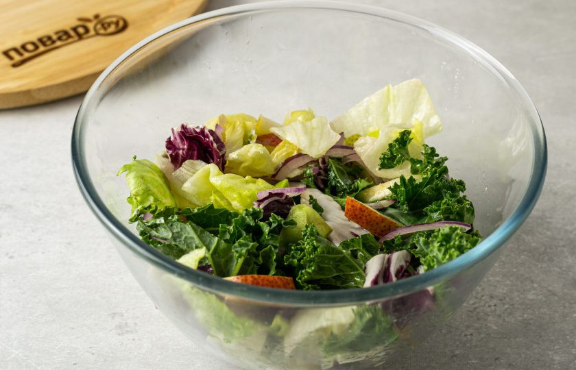 1. Этап. Салат из авокадо с грушей и сыром: Салат из авокадо с грушей и сыром готов!