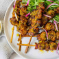 Grilled Lamb Skewers with Haitian Epis