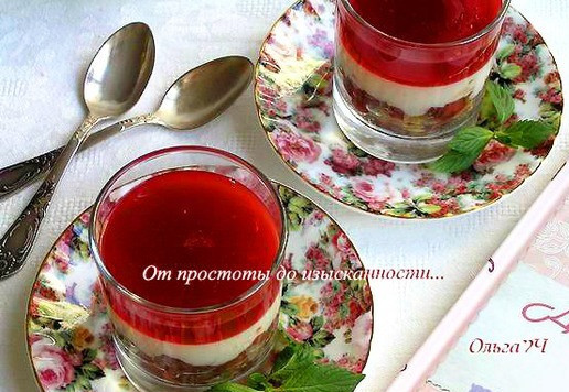 1. Этап. Венский десерт Пьяная вишня: Охладите и подавайте.