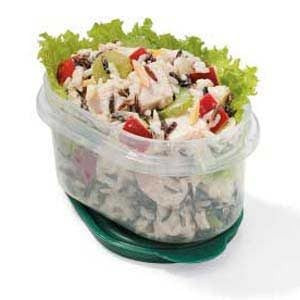 Low-Fat Wild Rice Turkey Salad