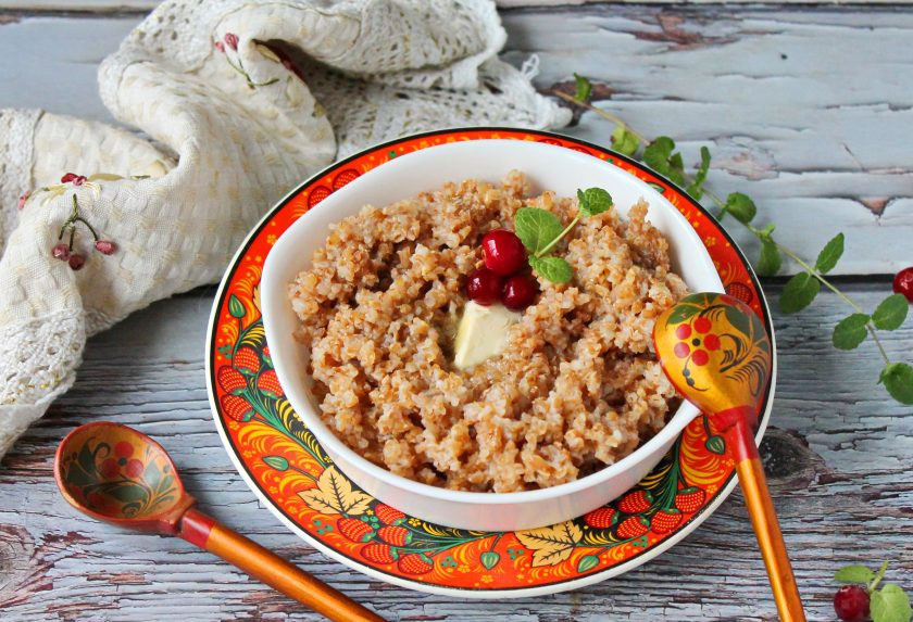 1. Этап. Каша из дробленой пшеничной крупы: Приятного аппетита!