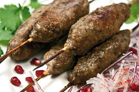 1. Этап. Люля-кебаб из фарша: Наш люля-кебаб готов! Приятного аппетита!