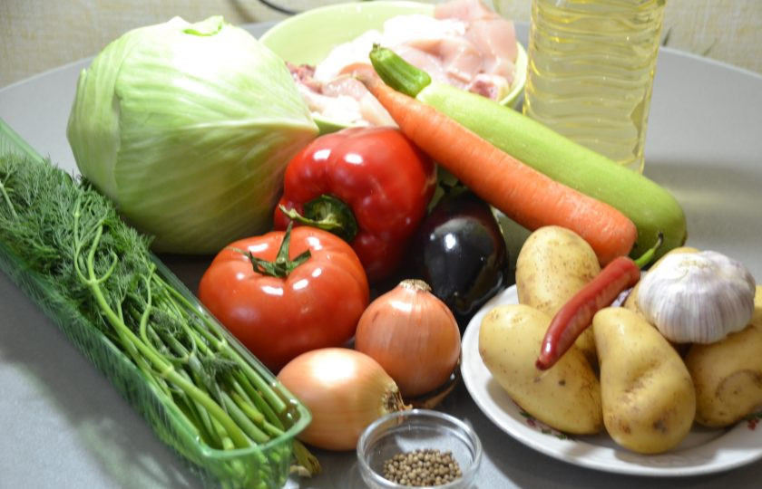 1. Этап. Думляма: Подготовьте ингредиенты.