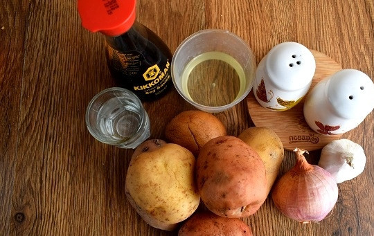 1. Этап. Камди-ча: Подготовьте необходимые ингредиенты.