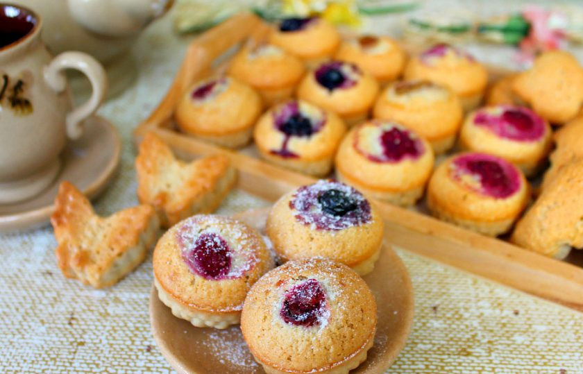 1. Этап. Печенье Финансье: Приятного чаепития!