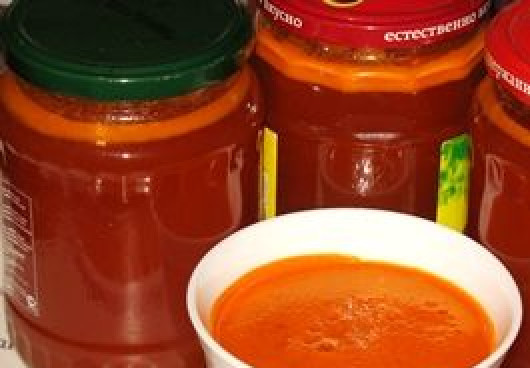 1. Этап. Варенье из облепихи без косточек: 4. Закипевшее варенье следует разлить по чистым стерилизованным банкам. Не удивляйтесь, что буквально на следующий день вы увидите расслоение варенья. Это естественный процесс.