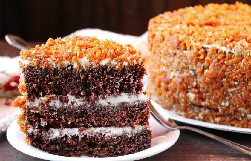 1. Этап. Янтарный торт: Приятного аппетита!