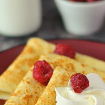 Блины на сливках