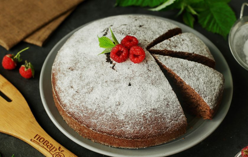 1. Этап. Шоколадный манник на сметане: Приятного аппетита!