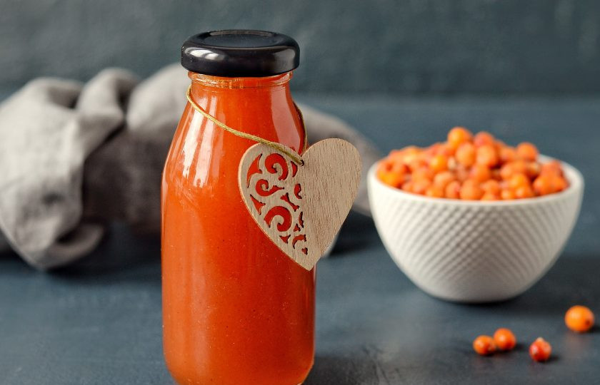 1. Этап. Сироп из облепихи на зиму: Облепиховый сироп на зиму готов!