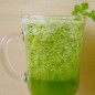 Зеленый коктейль с огурцом