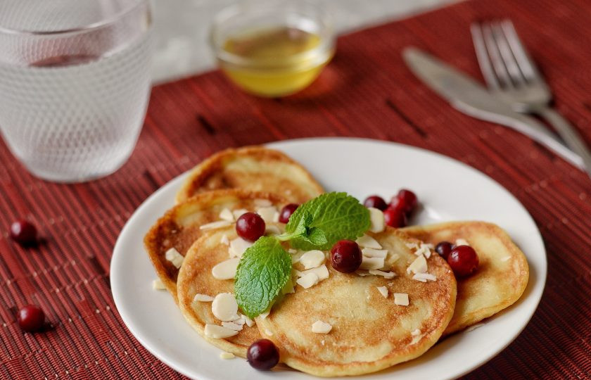 1. Этап. Оладьи из тофу: Оладьи без яиц и молока готовы, приятного вам аппетита!