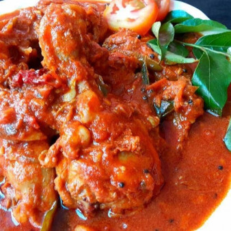 Пряный карри с курицей