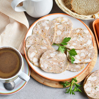 Домашняя ветчина из курицы