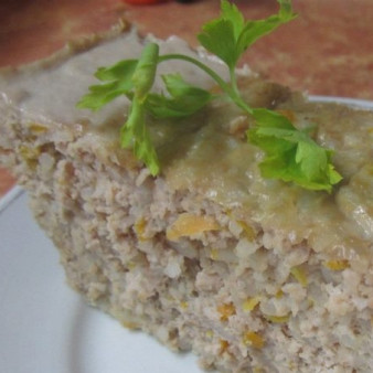 Мясная запеканка, как в детском садике