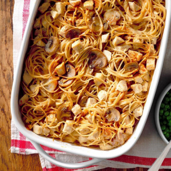 Mushroom Turkey Tetrazzini