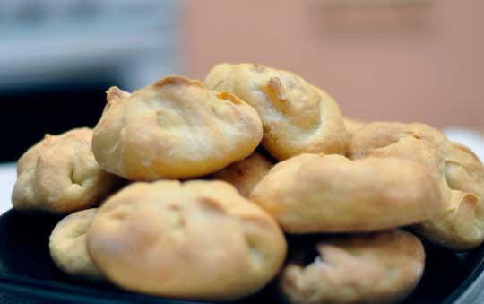 1. Этап. Вегетарианские вак беляши: Беляши выпекать при 180 градусах около 30 минут.