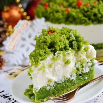 Новогодний торт Лесной мох