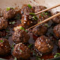 General Tso Meatballs