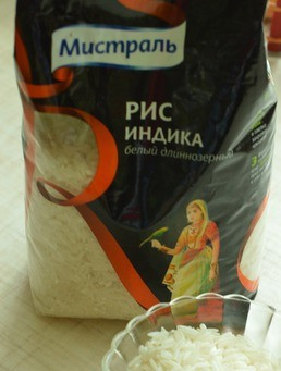 1. Этап. Вак бэлеш с рисом: Отварите рис в подсоленной воде.