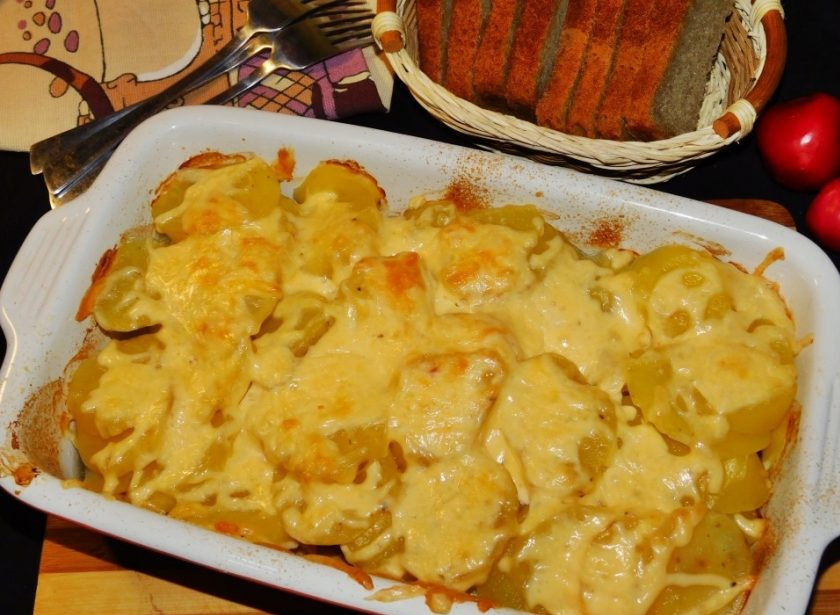 1. Этап. Сытная мясная запеканка с картофелем: Приятного аппетита!