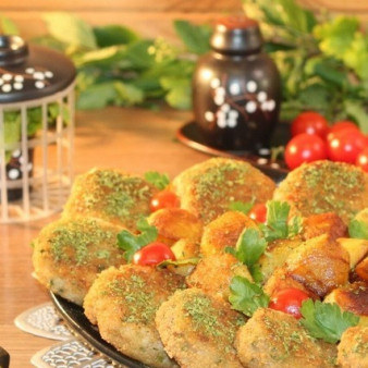 Сочные, нежные котлеты с добавлением картофеля