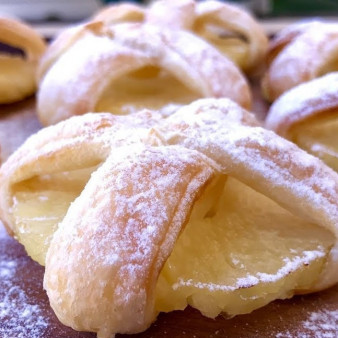 Очень простое печенье с ананасами