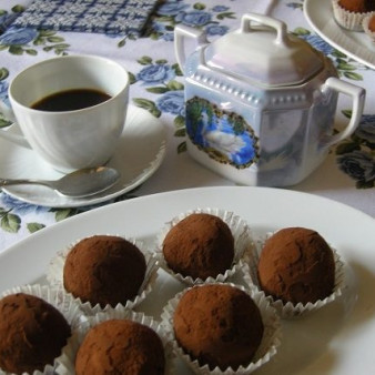 Творожно-кокосово-шоколадный десерт