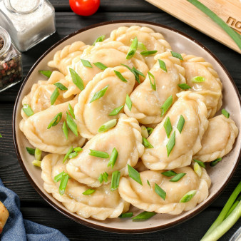 Вареники со свежей капустой