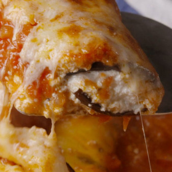 Eggplant Parmesan Roll-Ups