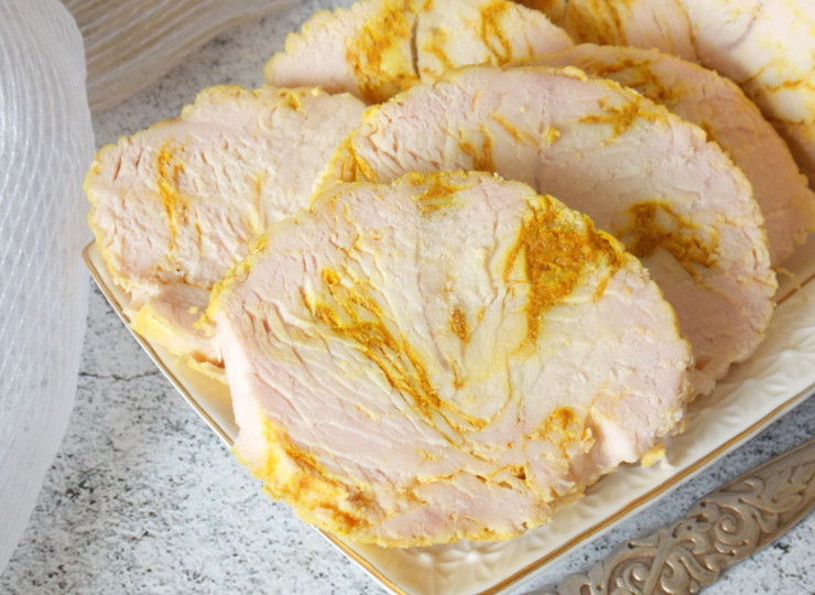 1. Этап. Мраморная индейка: Приятного аппетита!