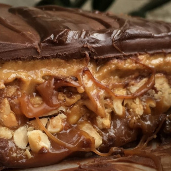 Настоящий торт Сникерс