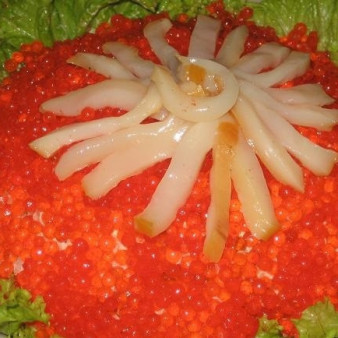 Салат Красная гора